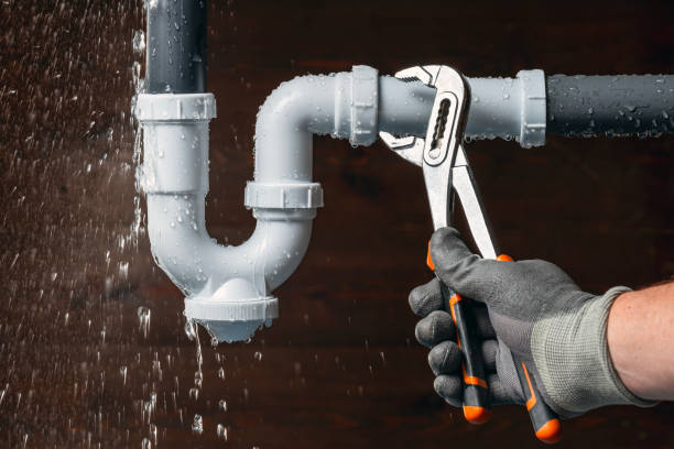 Professional Sewer Line Repair technician working in Milan, OH